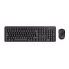 Trust TKM-360 Tastatur Maus enthalten Büro RF Wireless QWERTZ Deutsch Schwarz