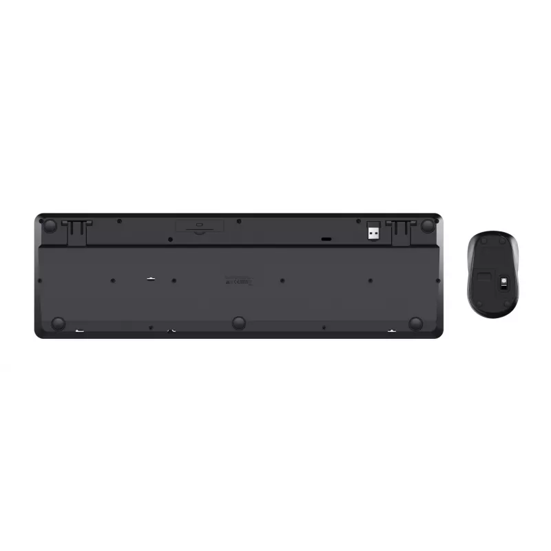 Trust TKM-360 Tastatur Maus enthalten Büro RF Wireless QWERTZ Deutsch Schwarz