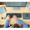 Trust TKM-360 Tastatur Maus enthalten Büro RF Wireless QWERTZ Deutsch Schwarz