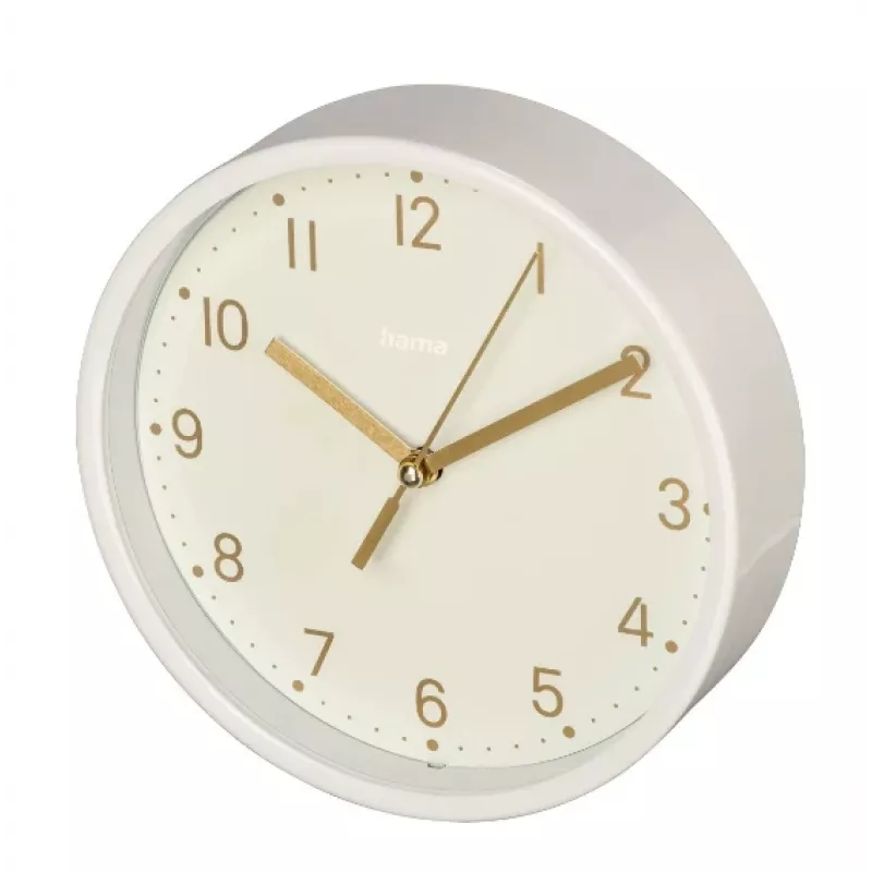 Hama 00185869 Wand-/Tischuhr Analoguhr Rund Weiß