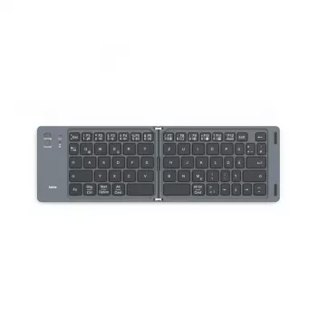 Hama Travel 450 QWERTZ German Bluetooth Schwarz, Dunkelgrau