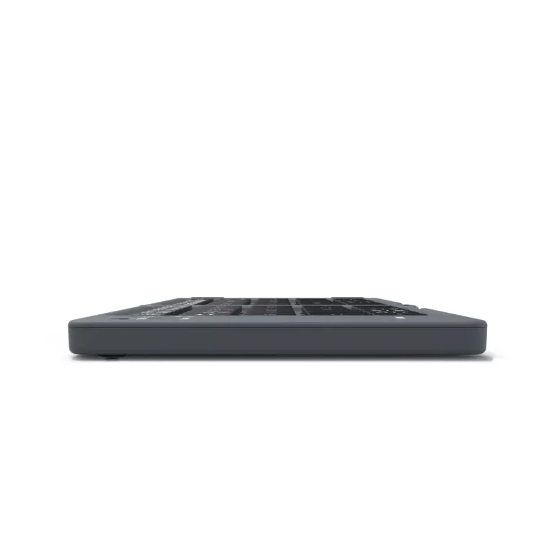 Hama Travel 450 QWERTZ German Bluetooth Schwarz, Dunkelgrau