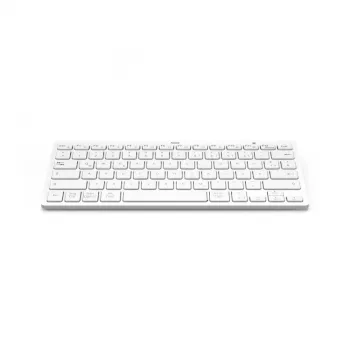 Hama Travel 400 QWERTZ German Bluetooth Grau, Weiß