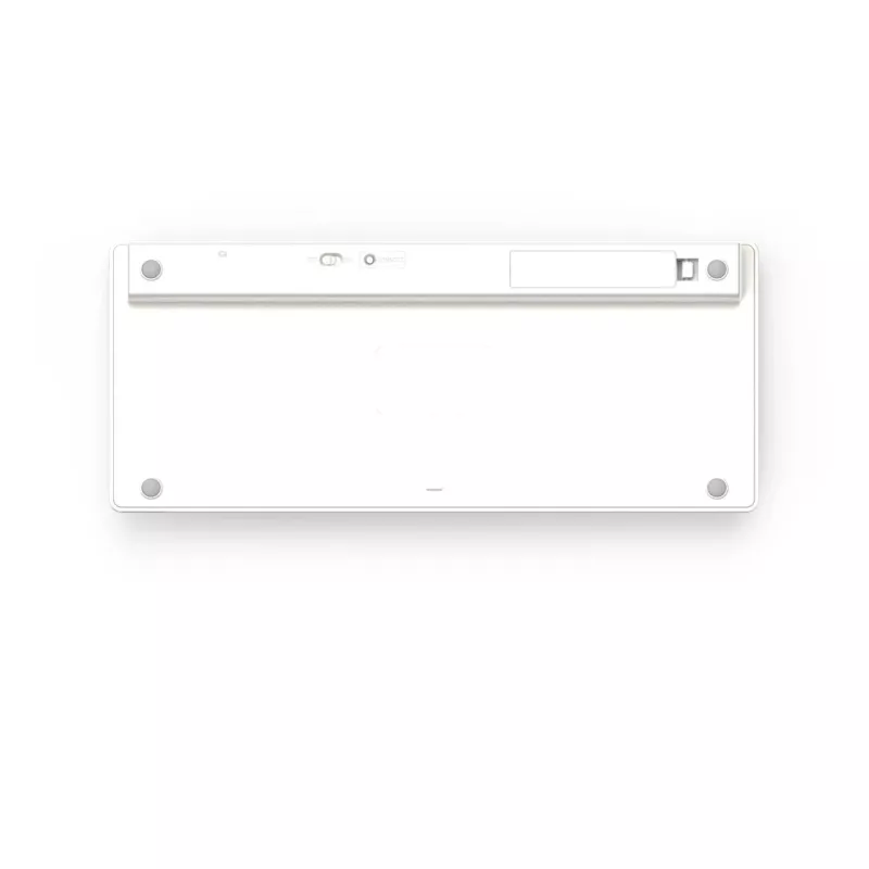 Hama Travel 400 QWERTZ German Bluetooth Grau, Weiß