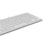 Hama Travel 400 QWERTZ German Bluetooth Grau, Weiß