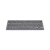 Hama Travel 400 QWERTZ German Bluetooth Schwarz, Dark Grau