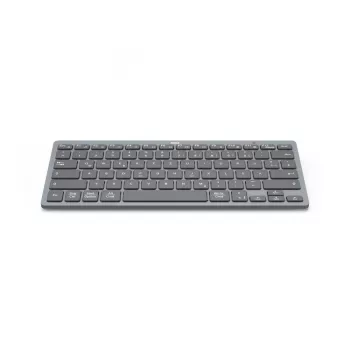 Hama Travel 400 QWERTZ German Bluetooth Schwarz, Dark Grau