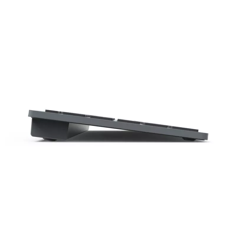 Hama Travel 400 QWERTZ German Bluetooth Schwarz, Dark Grau