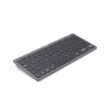 Hama Travel 400 QWERTZ German Bluetooth Schwarz, Dark Grau