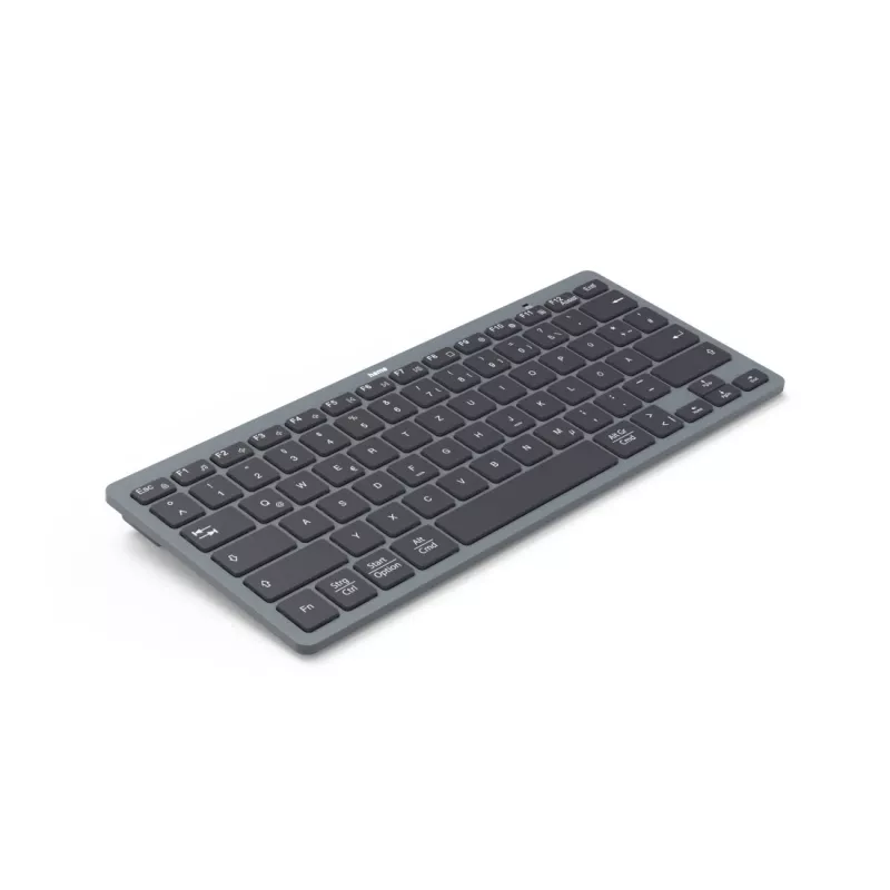 Hama Travel 400 QWERTZ German Bluetooth Schwarz, Dark Grau