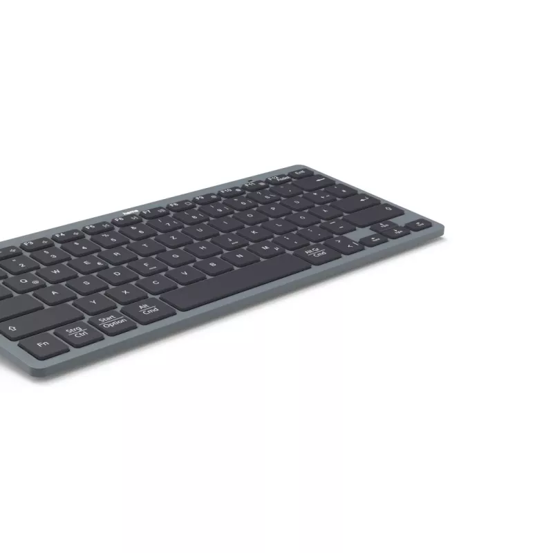 Hama Travel 400 QWERTZ German Bluetooth Schwarz, Dark Grau