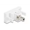 Buchsenleiste DeLOCK 90848 2 x 3,5 mm Stecker Weiß
