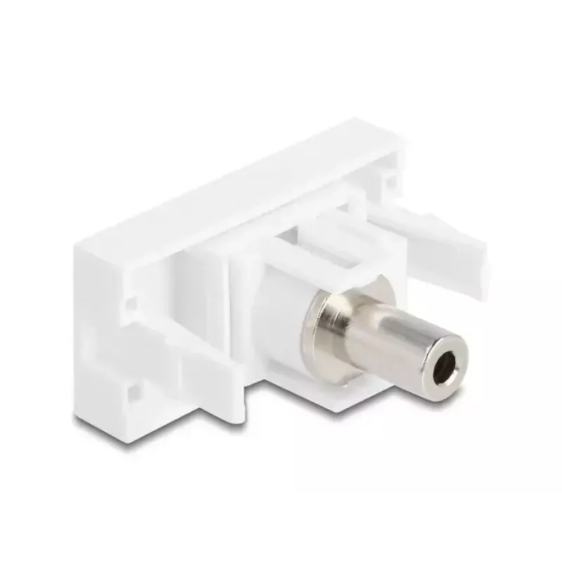 Buchsenleiste DeLOCK 90848 2 x 3,5 mm Stecker Weiß