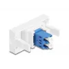 Glasfaseradapter DeLOCK 90847 LC Single-mode 1 Stk. Blau Weiß
