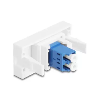 Glasfaseradapter DeLOCK 90847 LC Single-mode 1 Stk. Blau Weiß