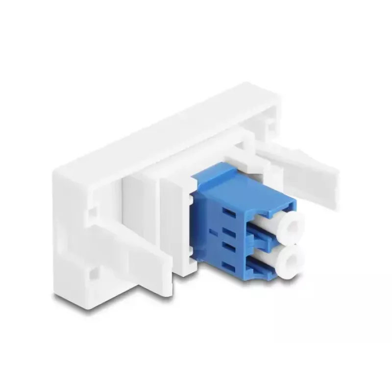 Glasfaseradapter DeLOCK 90847 LC Single-mode 1 Stk. Blau Weiß