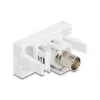 DeLOCK Keystone-Modul 90855 BNC BNC Weiß 22,5 mm 45 mm 33 mm