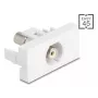 DeLOCK Keystone-Modul 90858 Flach Weiß Cinch-Anschluss 1