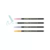 Felt Pen Edding 4-1200-4-3 Blau Pink Violett Gelb Bullet Tip