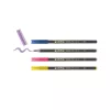 Filzstift Edding 4-1340-4-3 Blau Ocker Pink Lila Pinselspitze