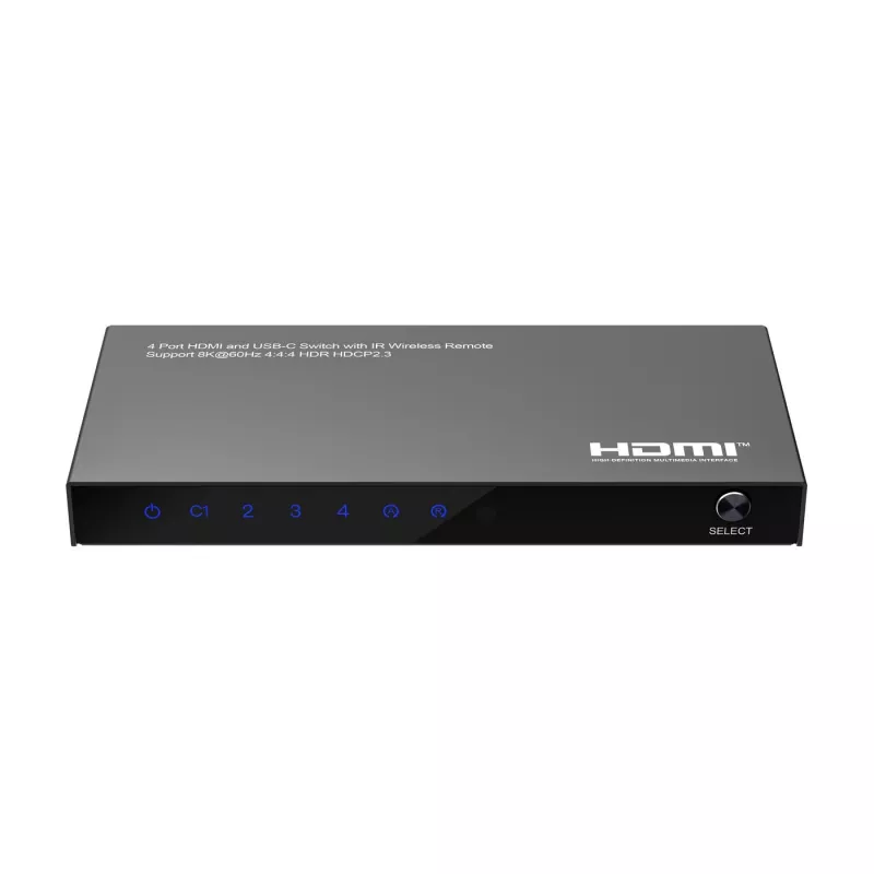 HDMI-Switch MicroConnect MC-USBCHDMISWITCH0401-8K 8K-Auflösung