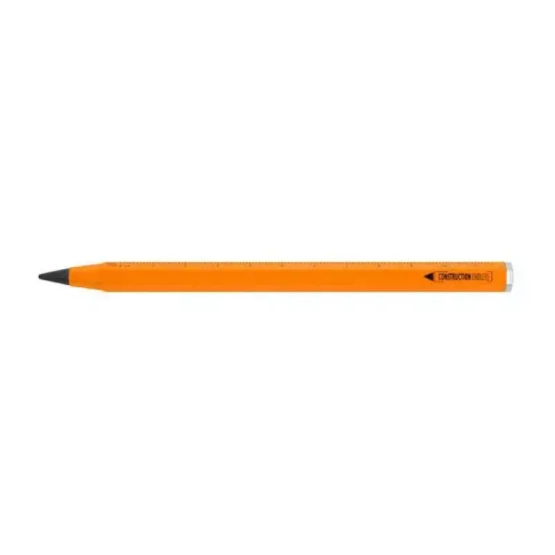 Mechanischer Druckbleistift TROIKA CONSTRUCTION ENDLESS HB Orange Aluminium