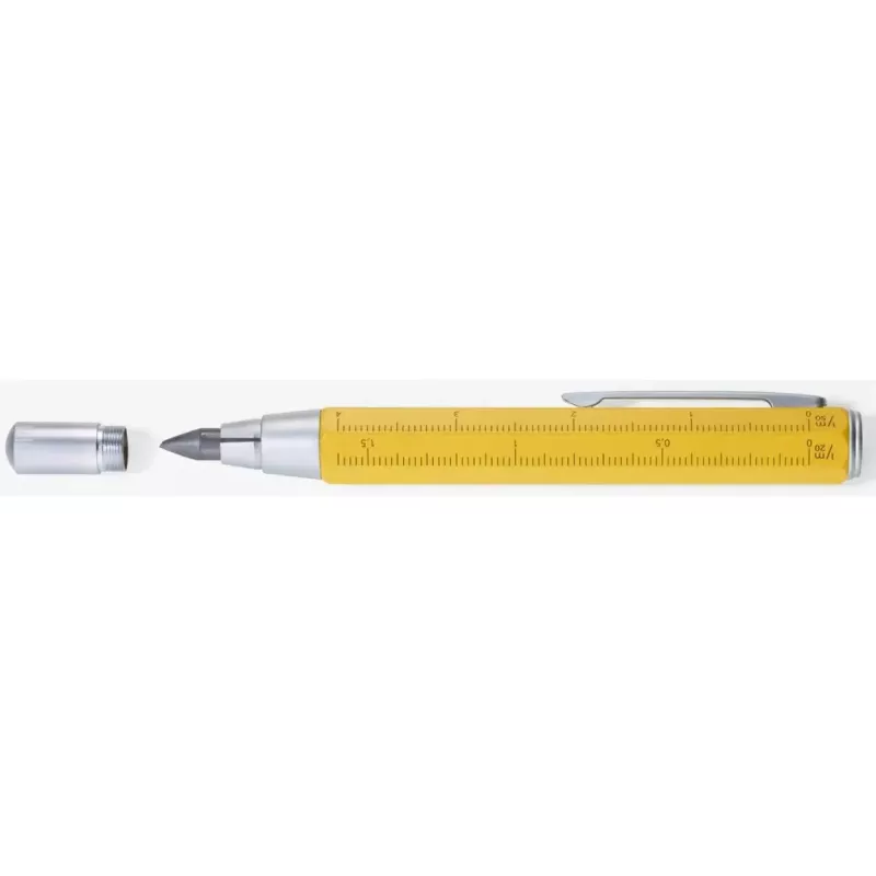 Mechanischer Bleistift TROIKA ZIMMERMANN 5,6 mm HB Gelb Messing