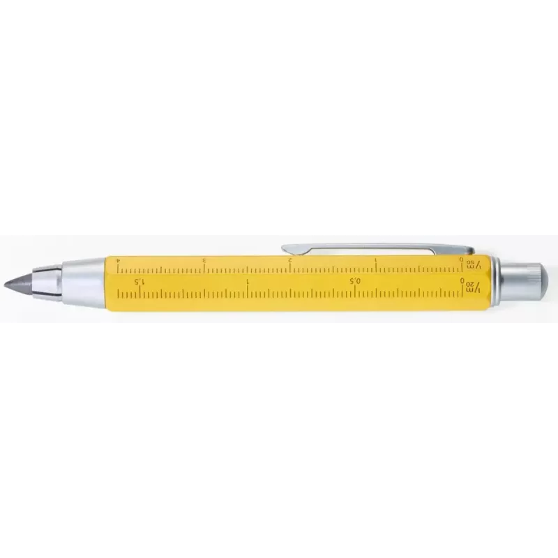 Mechanischer Bleistift TROIKA ZIMMERMANN 5,6 mm HB Gelb Messing