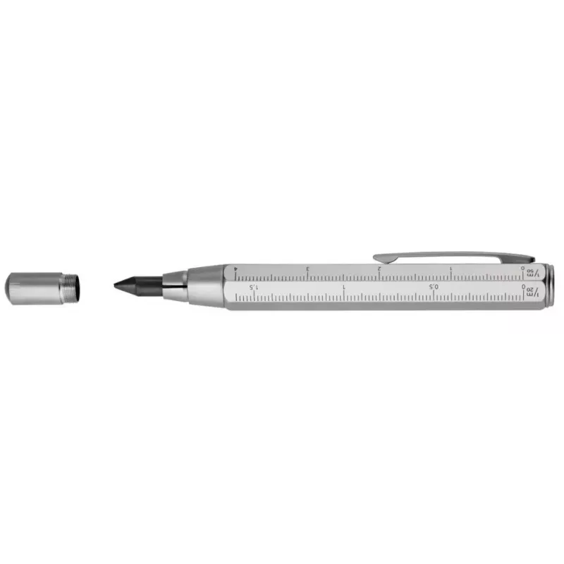 Druckbleistift TROIKA ZIMMERMANN 5,6 mm HB Silber Messing