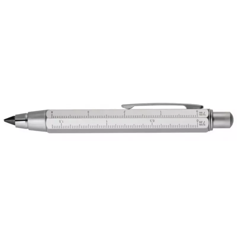 Druckbleistift TROIKA ZIMMERMANN 5,6 mm HB Silber Messing
