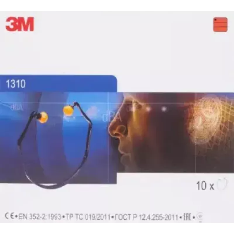 3M Bügelgehörschuetzer 26 dB 7000034667 1 St. Wiederverwendbarer Ohrstöpsel Blau, Orange 50 St.
