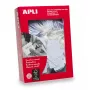 Etiketten APLI 00390 500 Stück Weiß Rechteck 2,2x3,5 cm