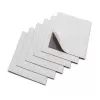Nobo Magnetquadrate 150x150mm sortierte Farben (6), Schwarz, Blau, Grün, Rot, Weiß, Gelb, 150 mm, 150 mm, 192 x 7 x 192 mm, 300 g, 6 St.