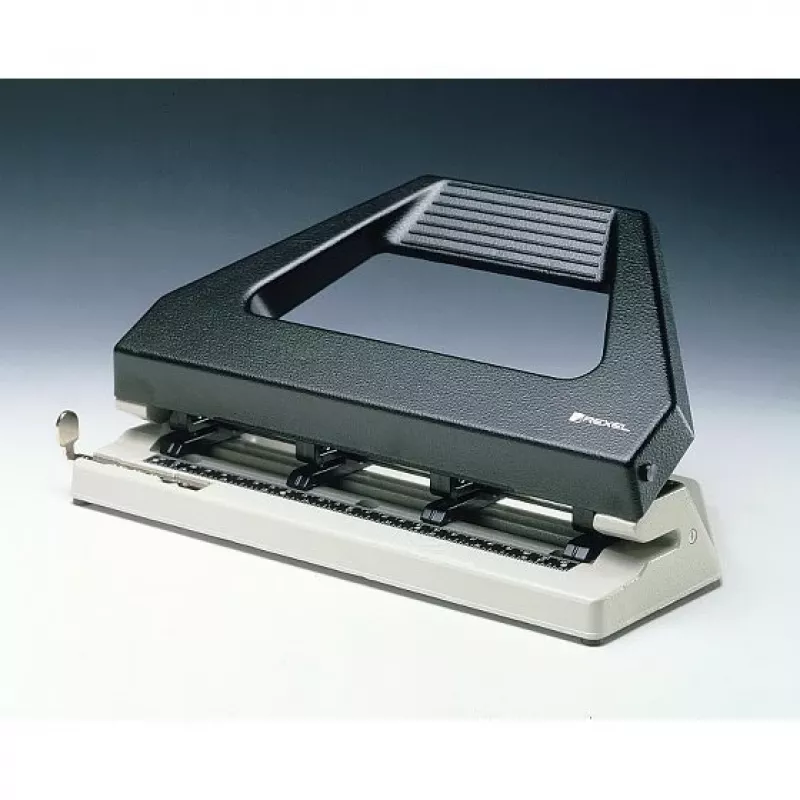 Rexel V430 4-fach-Locher Schwarz, 30 Blatt, Schwarz, Grau, Metall, 6 mm, 1,71 kg, 209 mm