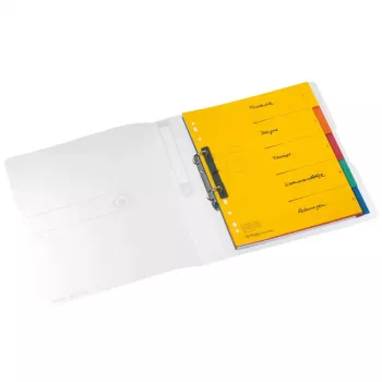 Ringbuch Herlitz 11205770 Transparent