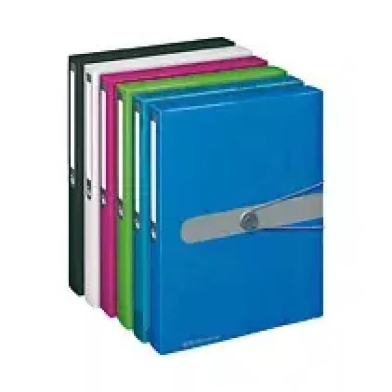 Folder Herlitz Polypropylen (PP) Blau Transparent A4 11206141