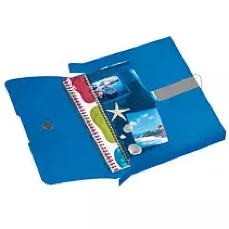 Mappe Polypropylen (PP) Herlitz 11206125 Blau A4