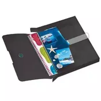 Ordner Herlitz Polypropylen (PP) Schwarz A4 11206117