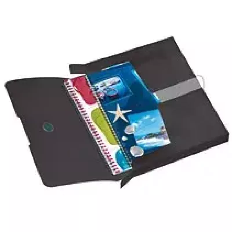 Ordner Herlitz Polypropylen (PP) Schwarz A4 11206117