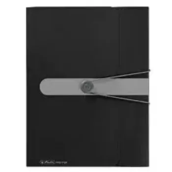 Ordner Herlitz Polypropylen (PP) Schwarz A4 11206117