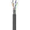 Netzwerkkabel Goobay CAT 5e SF/UTP Grau 305 m