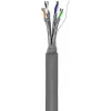 Netzwerkkabel Goobay CAT 6 S/FTP PiMF Grau 305 m
