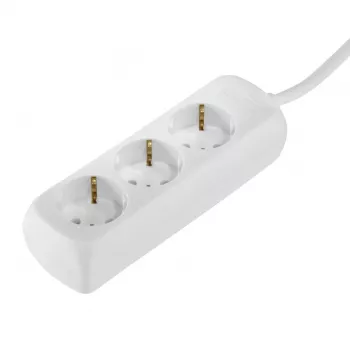 Hama 00030528 Überspannungsschutz Weiß 3 AC-Ausgänge 230 V 1,4 m