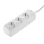 Hama 00030528 Überspannungsschutz Weiß 3 AC-Ausgänge 230 V 1,4 m