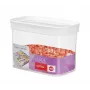 EMSA 513557 Lebensmittelaufbewahrungsbehälter rechteckige Box 1 L transparent 4 Stück