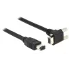 FireWire-Kabel DeLOCK 83589 2 m 6-pol. 9-pol. Schwarz