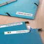 HERMA Wiederablösbare Beschriftungsstreifen A4 96x10 mm weiß