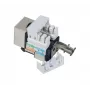 Keystone-Modul Tecline 272850 flach Schwarz RJ-45