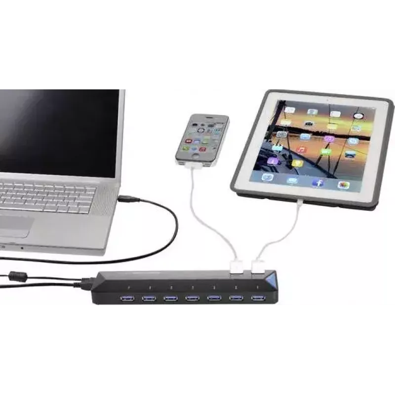 Interface Hub USB 3.2 Gen 1 Renkforce RF-3806034
