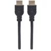 Manhattan HDMI 4K@60Hz Kabel mit Ethernet - CL3-zertifiziert, 3 m, geeignet für die In-Wall-Installation, für ALLE 4K- und 1080p/HD-Anwendungen – zum sofortigen Upgrade oder um bereit zu sein, wenn Sie es brauchen, Stecker-Stecker, Schwarz, Ultra HD 4k x 2k, lebenslange Garantie, Premium High Speed